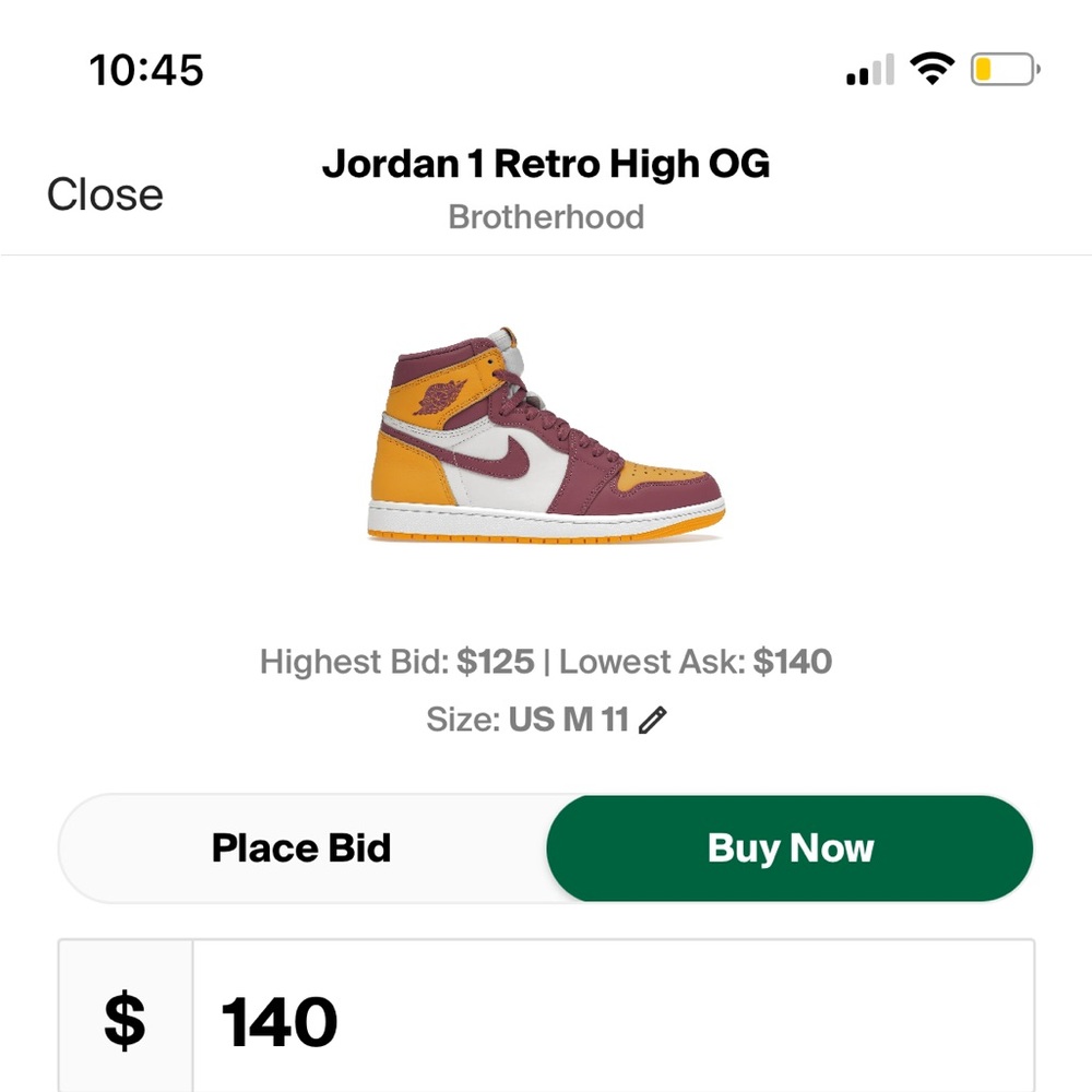 Jordan 1 Retro High OG brotherhood